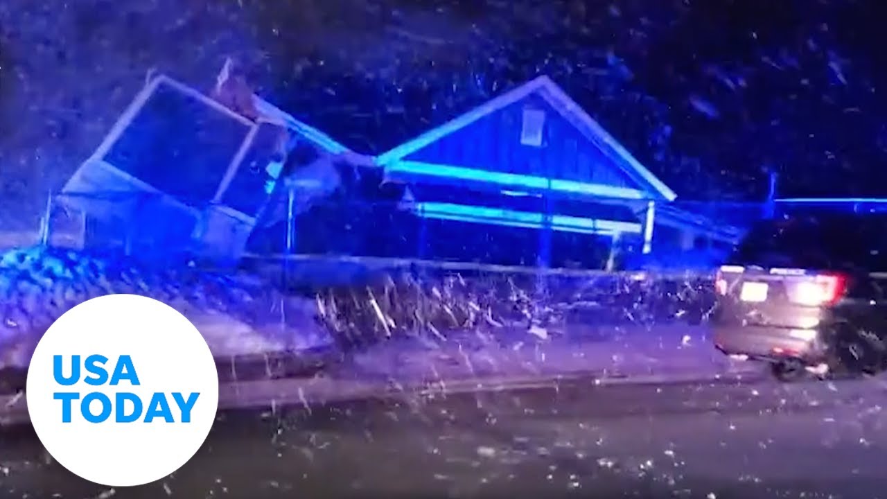 Unstable homes collapse, slide downhill in Salt Lake City, Utah | USA TODAY