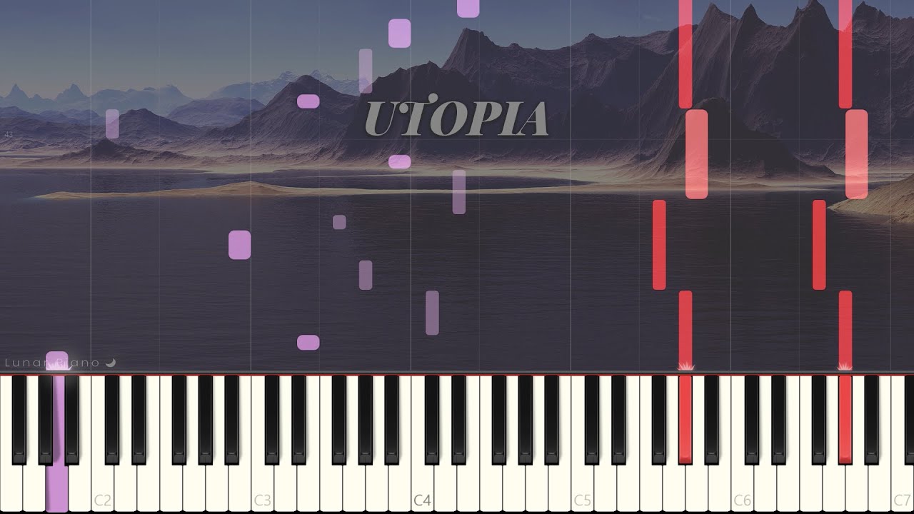 ATEEZ 에이티즈 - 'UTOPIA' Piano Cover & Tutorial 피아노 커버 & 튜토리얼 by Lunar Piano