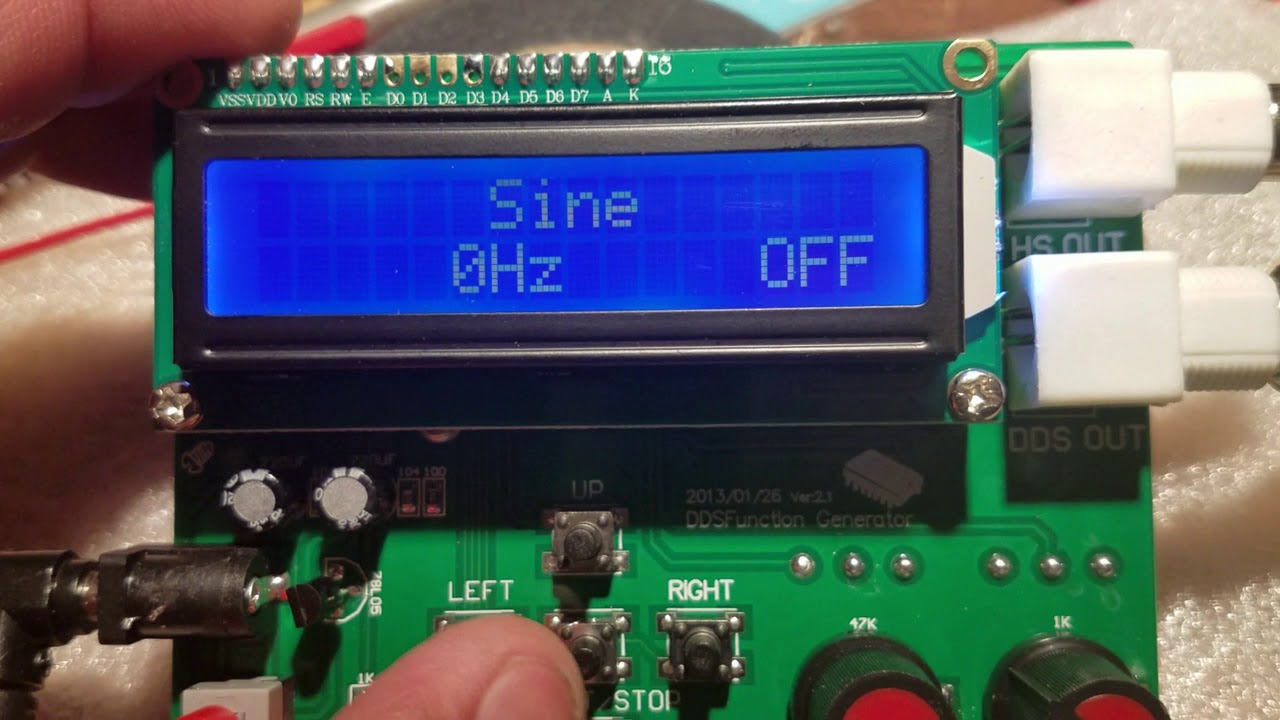DDS Function Generator Review