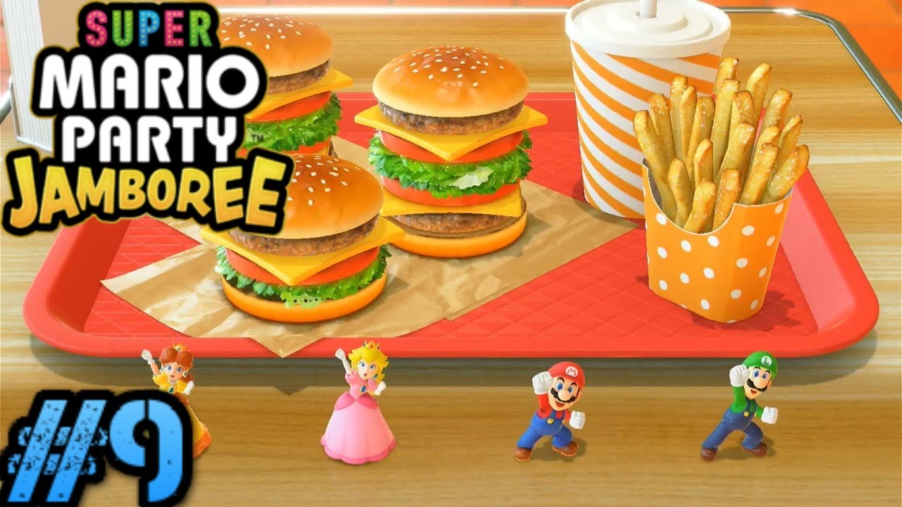Super Mario Party Jamboree (Nintendo Switch) - Rhythm Kitchen - Full Gameplay part 9