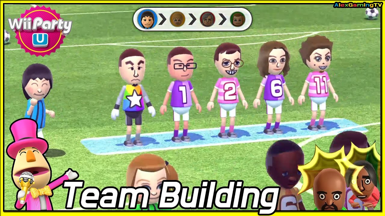 Wii Party U - Team Building 🎵 Player Rin ( Eng Sub, Master com) | AlexGamingTV