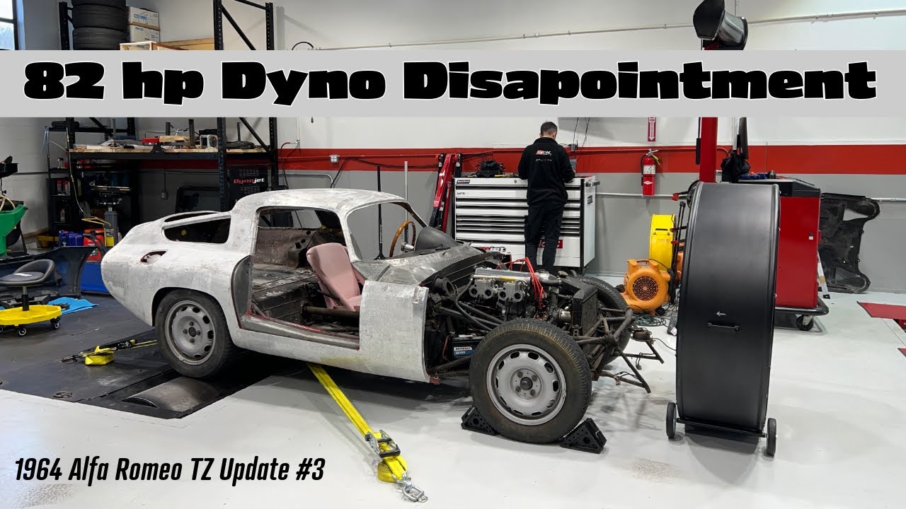 1964 ALfa Romeo Giulia TZ Restoration update-3 Dyno Day