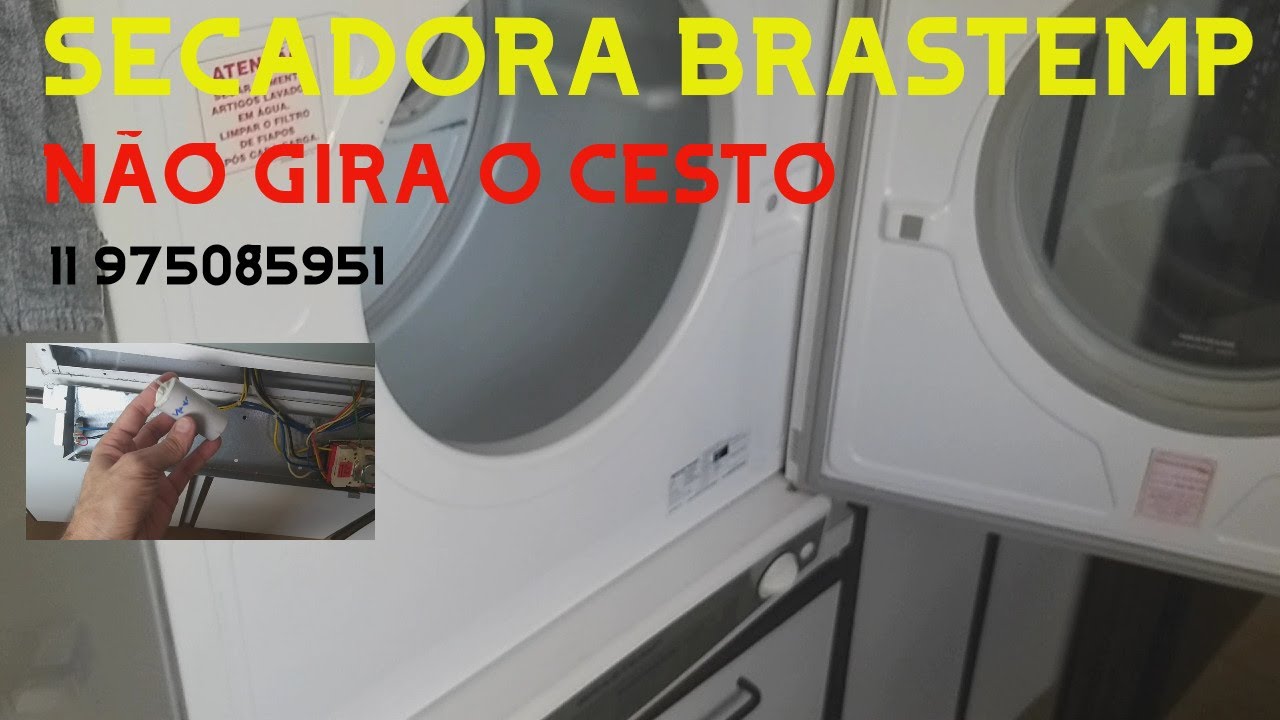 Secadora Brastemp Compacta Não Gira