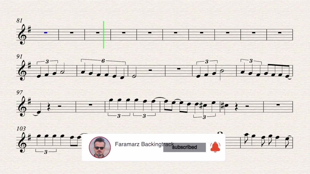 Wicked Games - Chris Issak | Play along for Alto Saxophone