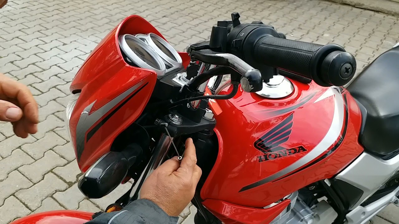 Motosiklet Debriyaj Teli Nasıl Takılır Orjinal Tip ve İç Halat Tipi Honda Cb 125 E