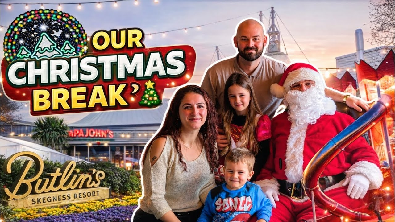 Вот как на самом деле выглядит Рождество в Butlin’s 🎄 | Семейный видеоблог из Великобритании