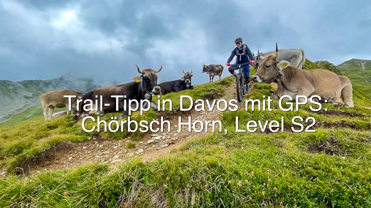 Bike Tipp in der Schweiz/Davos Klosters mit GPS