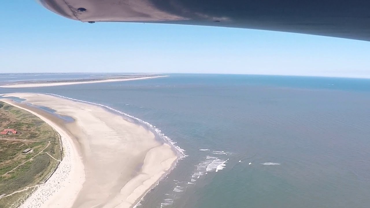 Mit dem UL nach Langeoog Zodiac CH 601 D Wangerooge - Langeoog EDWG - EDWL