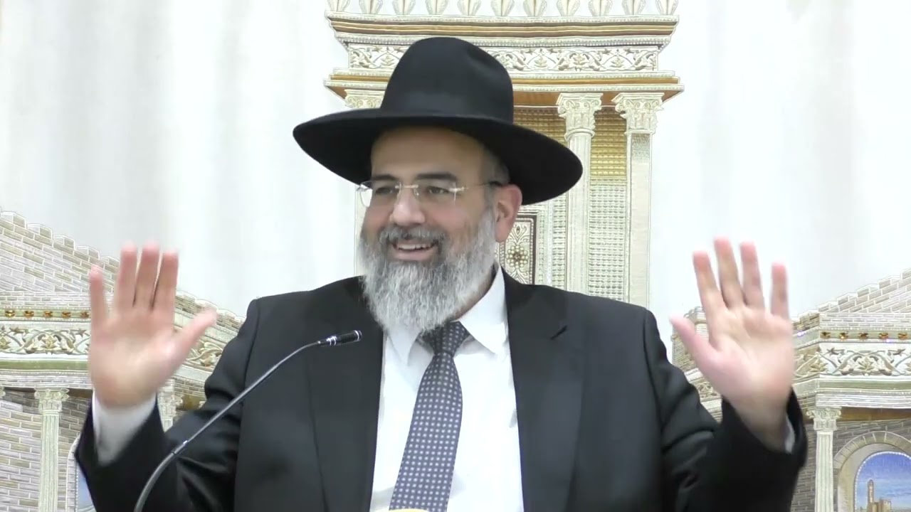 הרב אברהם ישראל - משנכנס אדר מרבין בשמחה-פרשת תצוה תשפ''ה