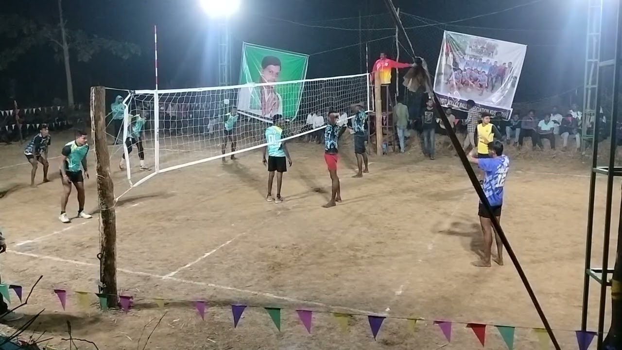 Jampali vs Remta 1st set semi final Kusumdihi volleyball tournament 