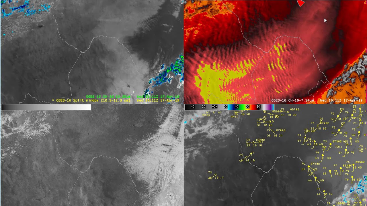 Severe Weather Applications of the GOES Split Window Difference Product