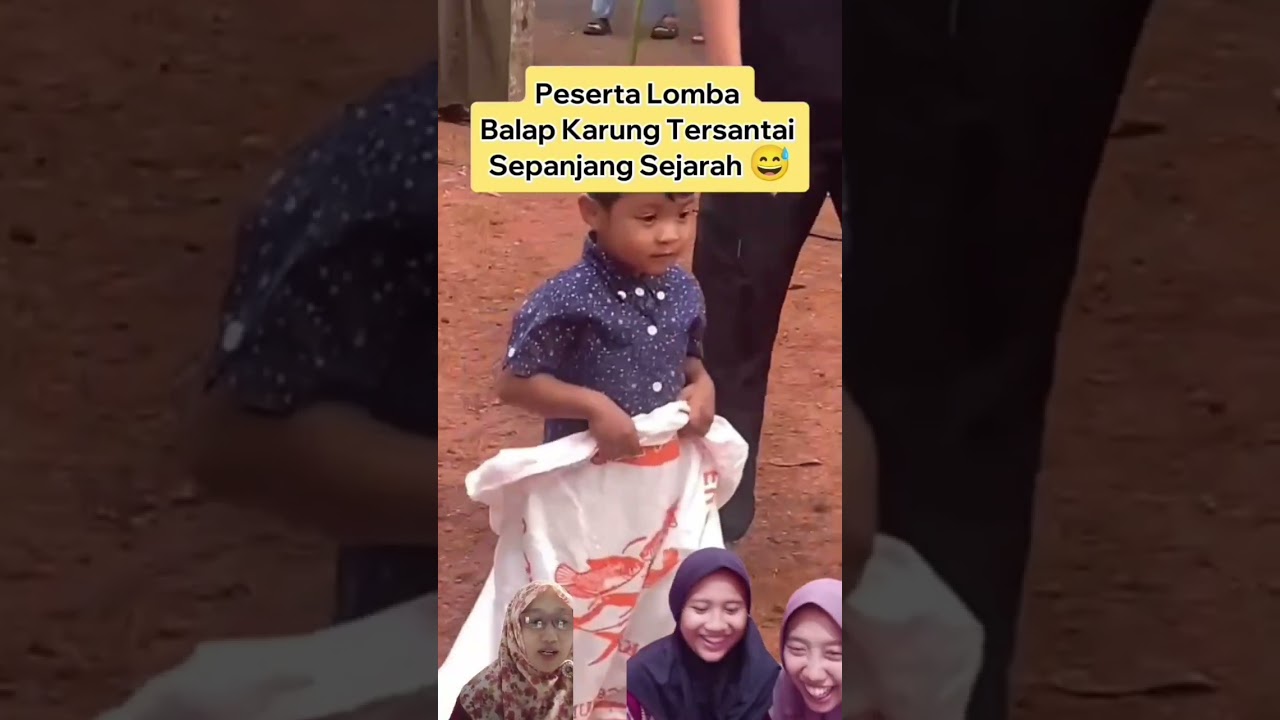 Peserta Lomba Balap Karung Tersantai Sepanjang Sejarah 