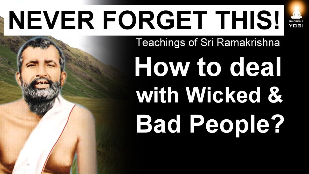 How to deal with Negative People who are Toxic and Wicked? (Never Forget This Advice!)