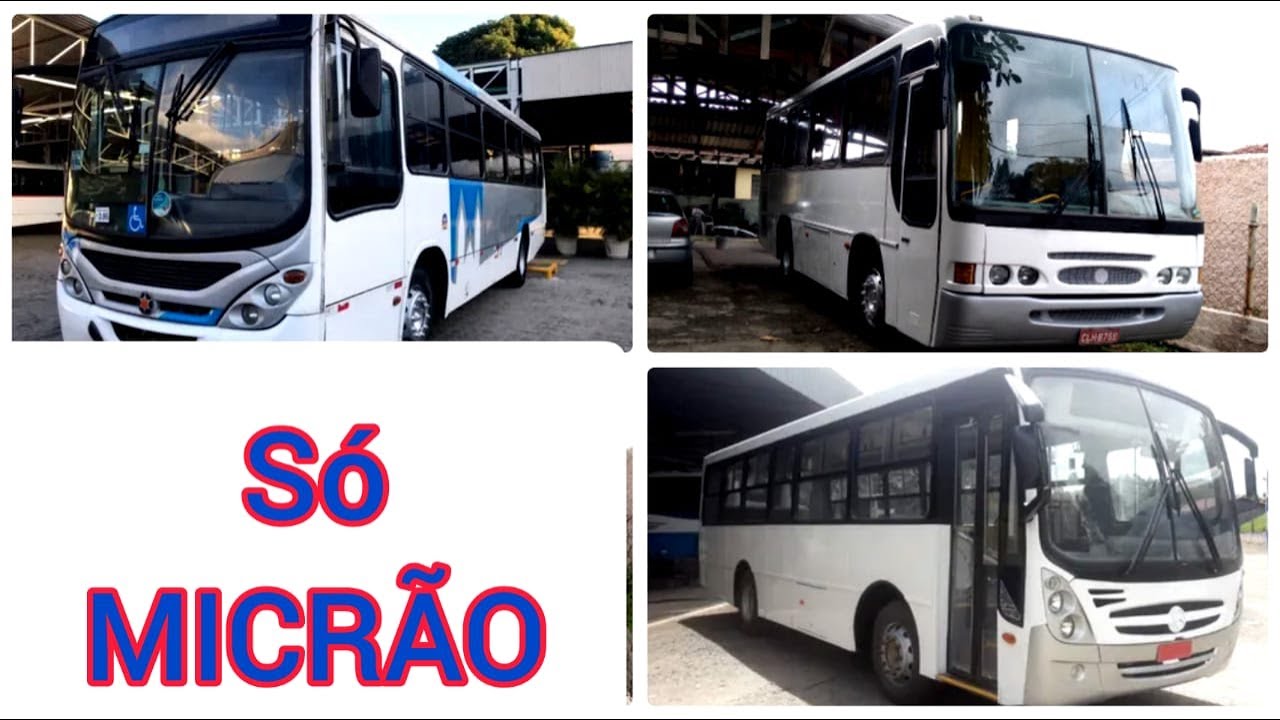 ÔNIBUS MICRÃO RODOVIÁRIO A VENDA. ÔNIBUS MICRÃO URBANO A VENDA