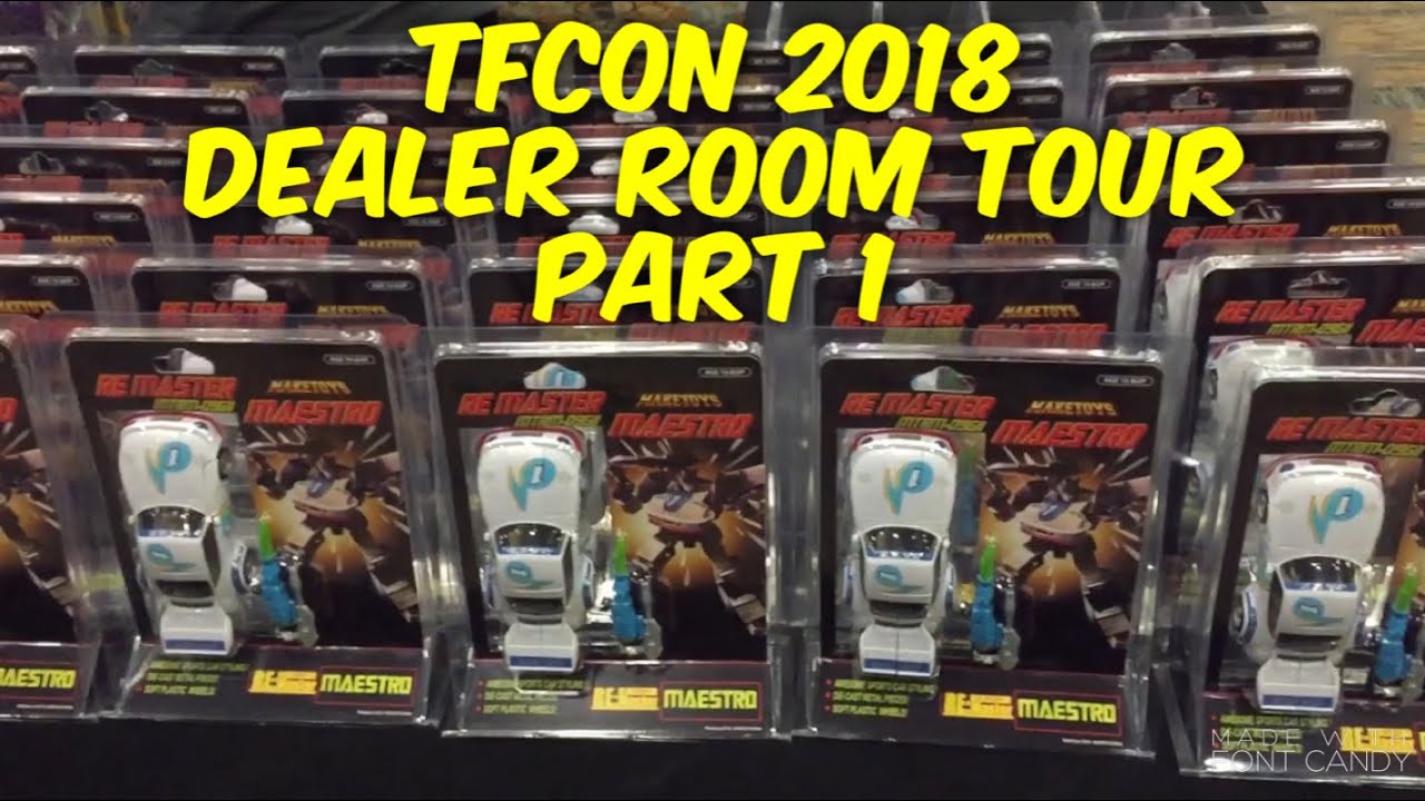 TFCon 2018 - Dealer Room Tour - Part 1