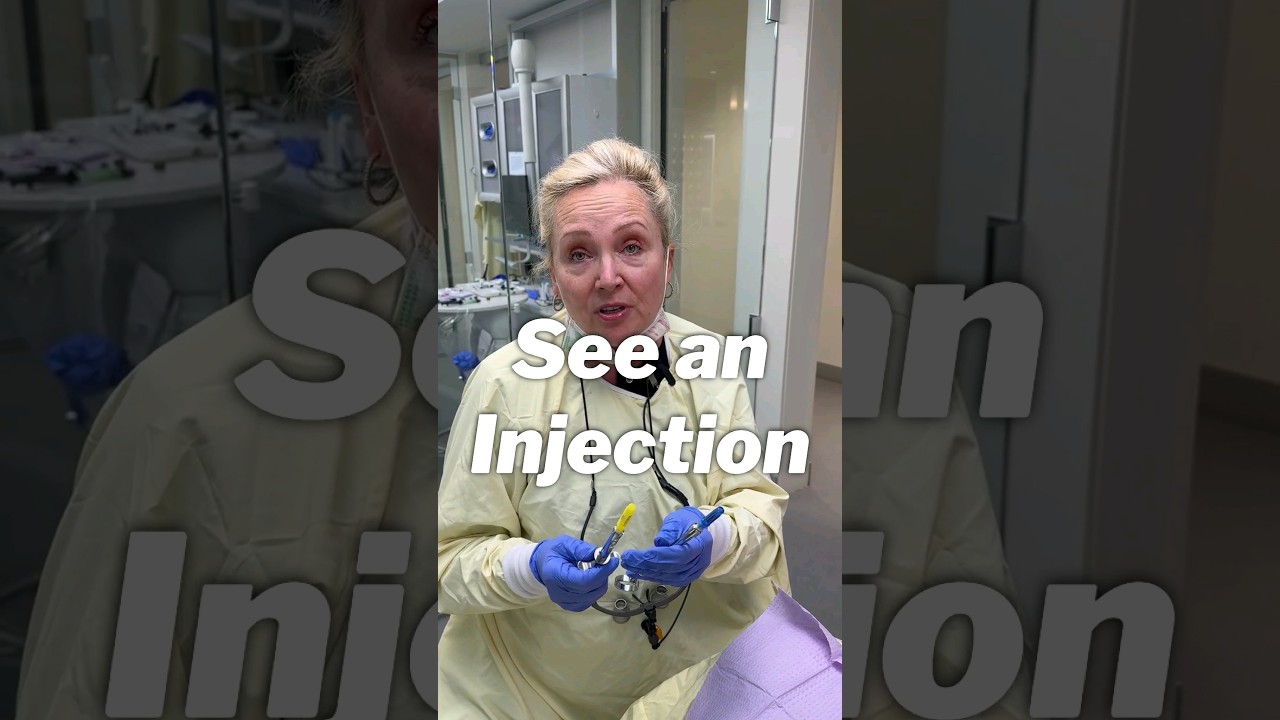 We want you to SEE how a DENTAL INJECTION is DONE 💪🦷 #dentalcare #holisticdentistry #dentalgum