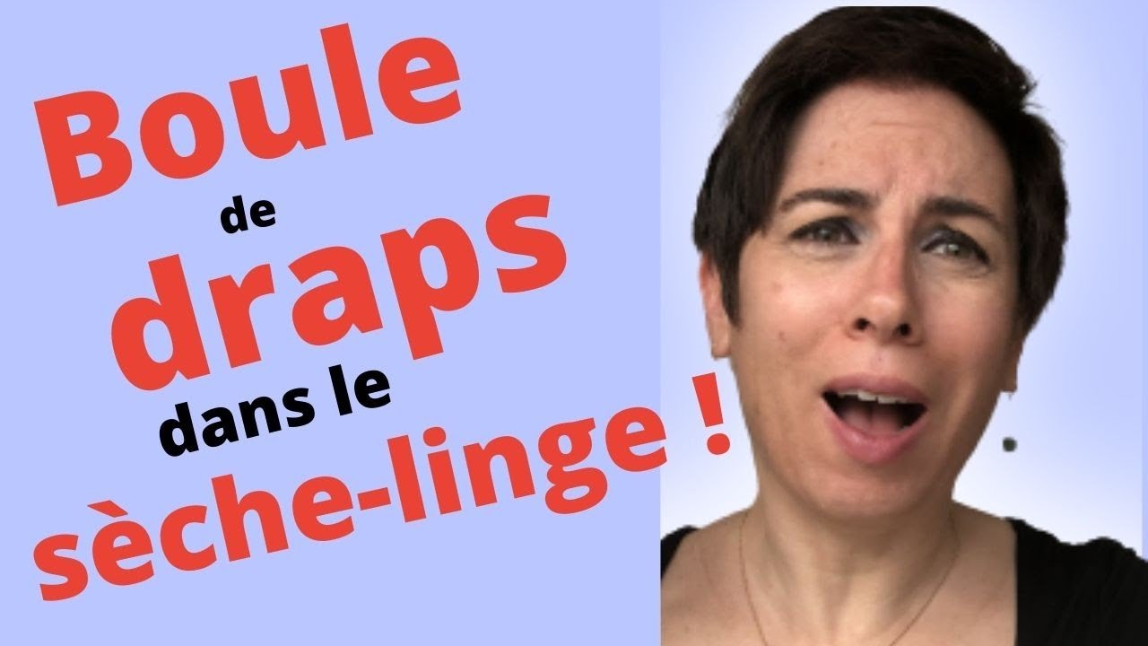 Stop aux draps en boule dans le s&egrave;che-linge ou la machine &agrave; laver !!!