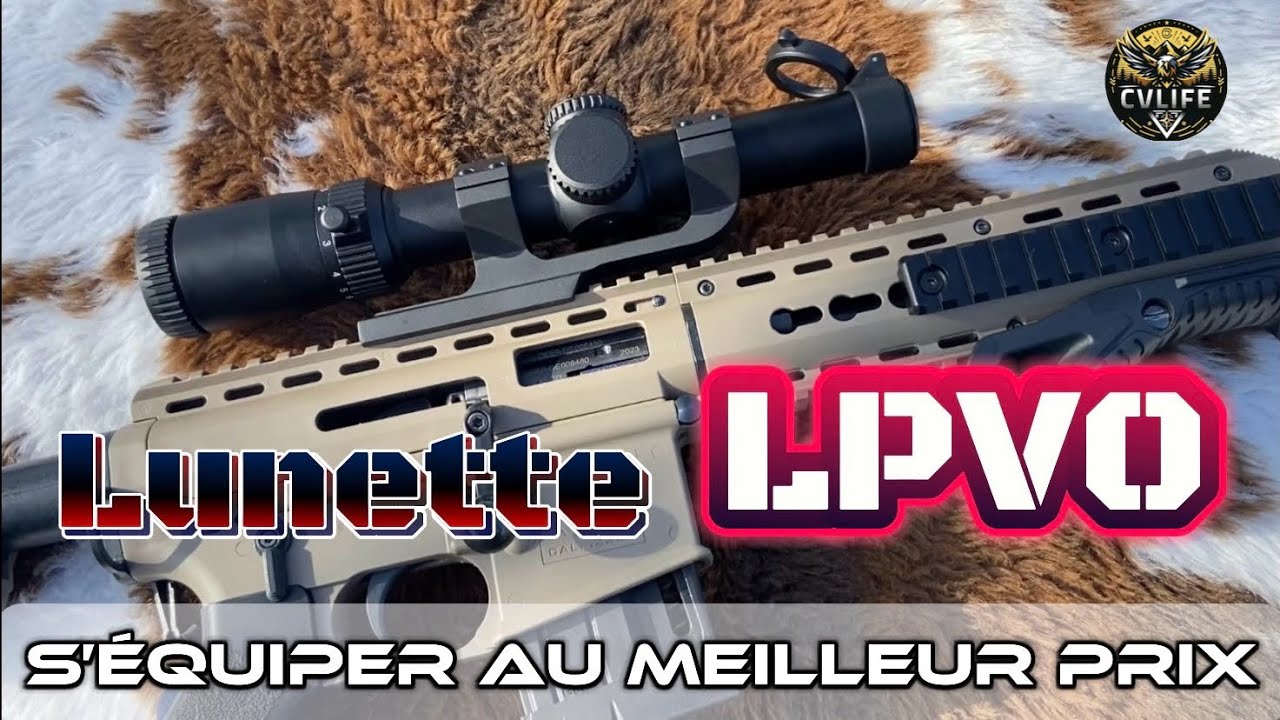 Lunette LPVO Eagle Feather # Polyvalence & Efficacité