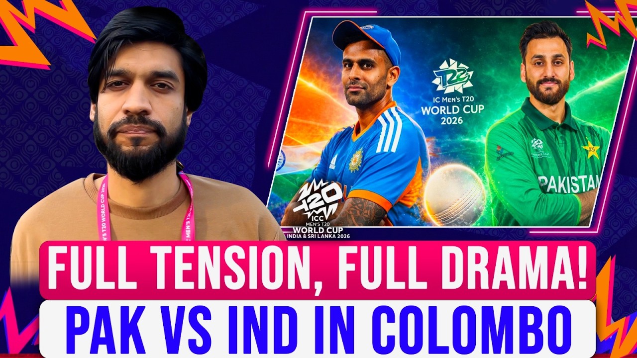 Full Tension, Full Drama! Pakistan vs India in Colombo | Caught Behind