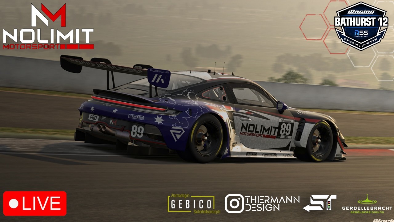 #iracing 12h Bathurst | Team Porsche 992 GT3R | Part 2