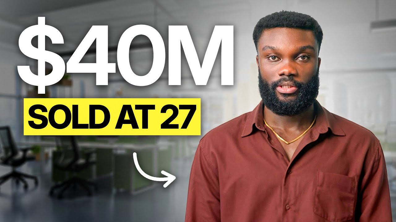 How I Sold My Company For $40M Before I Turned 27