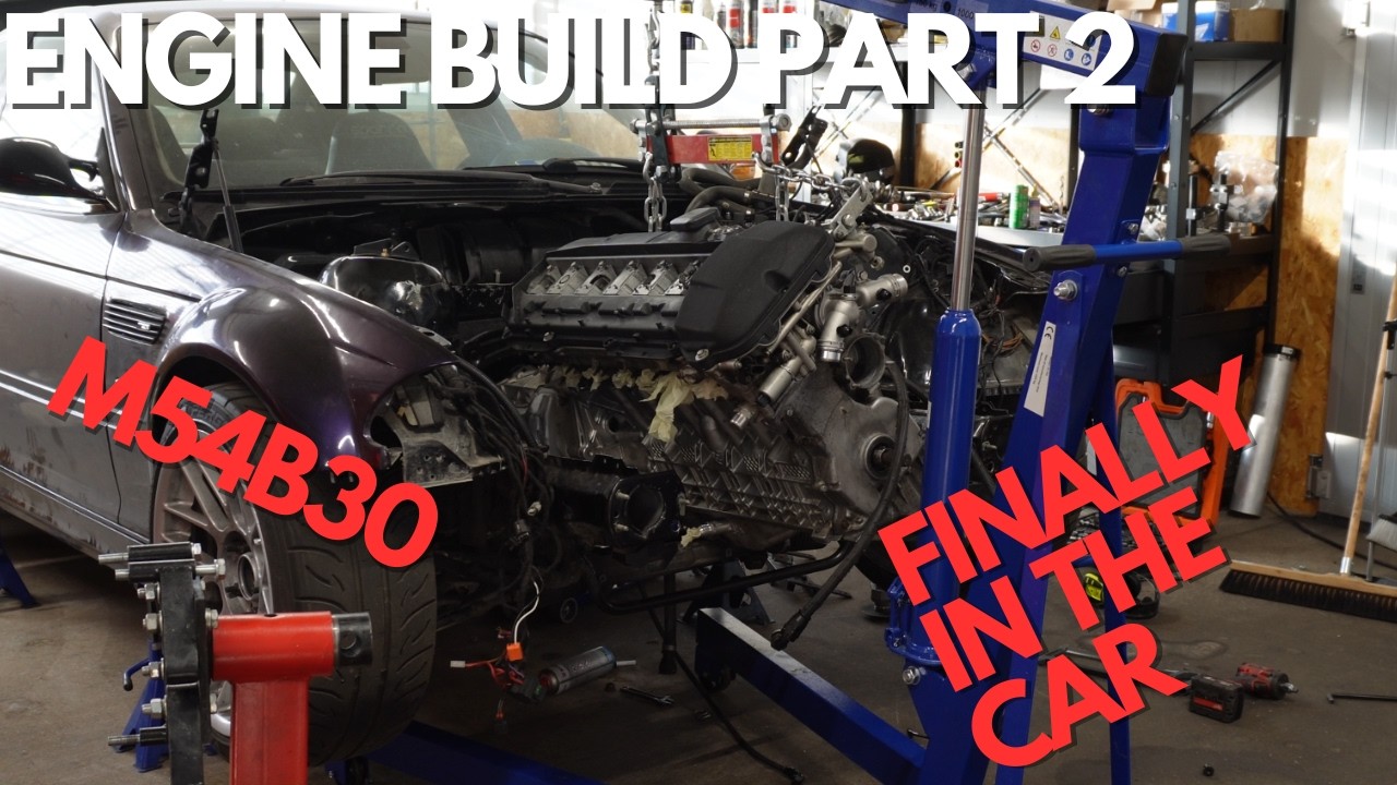 Building a 700hp M54B30 engine (Final assembly)