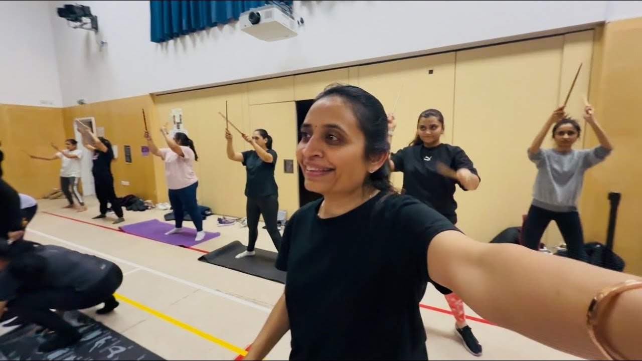 Zumba class ma bahu j maja aavi gai 🥳ane morning ma j dinner ready kari didhu 🤗