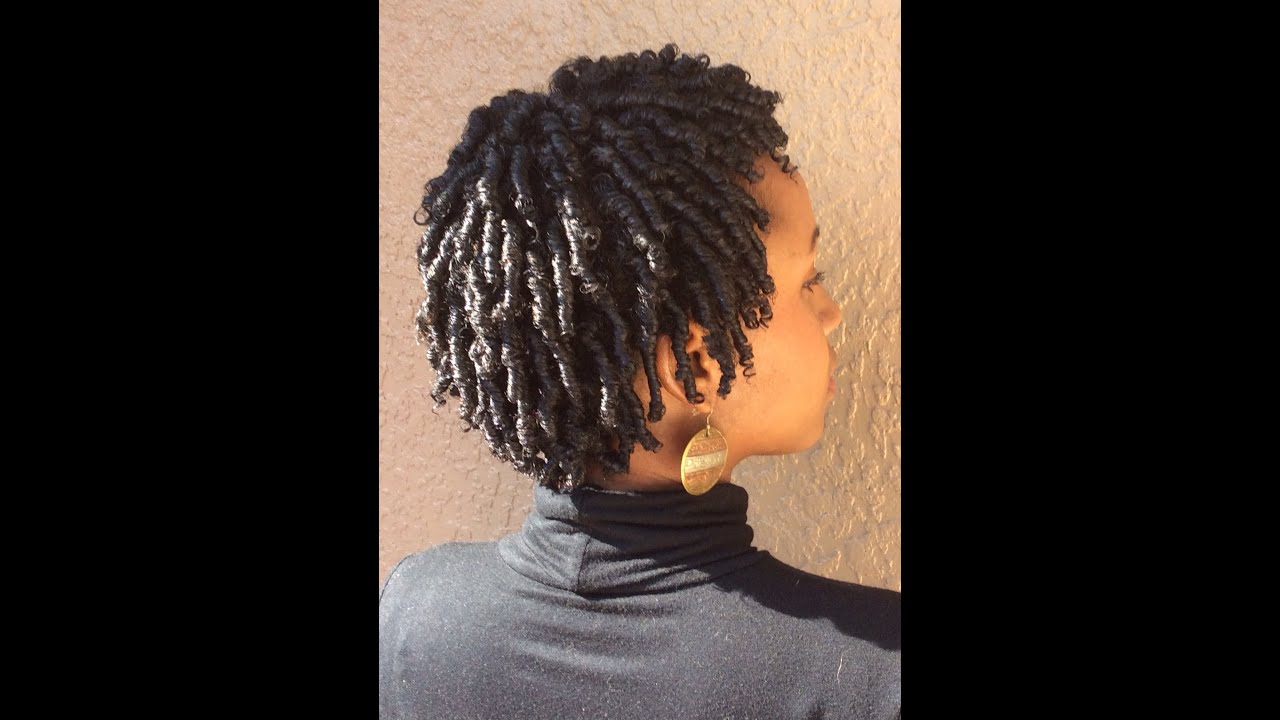 Natural Hair| My Finger Coil Technique