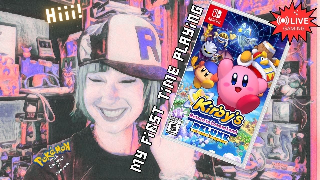 🔴 Hiii! Kirby's Return to DreamLand LIVE MAGOLOR EPILOGUE pt4 BEAT IT! B25 POKEBALL! 💃