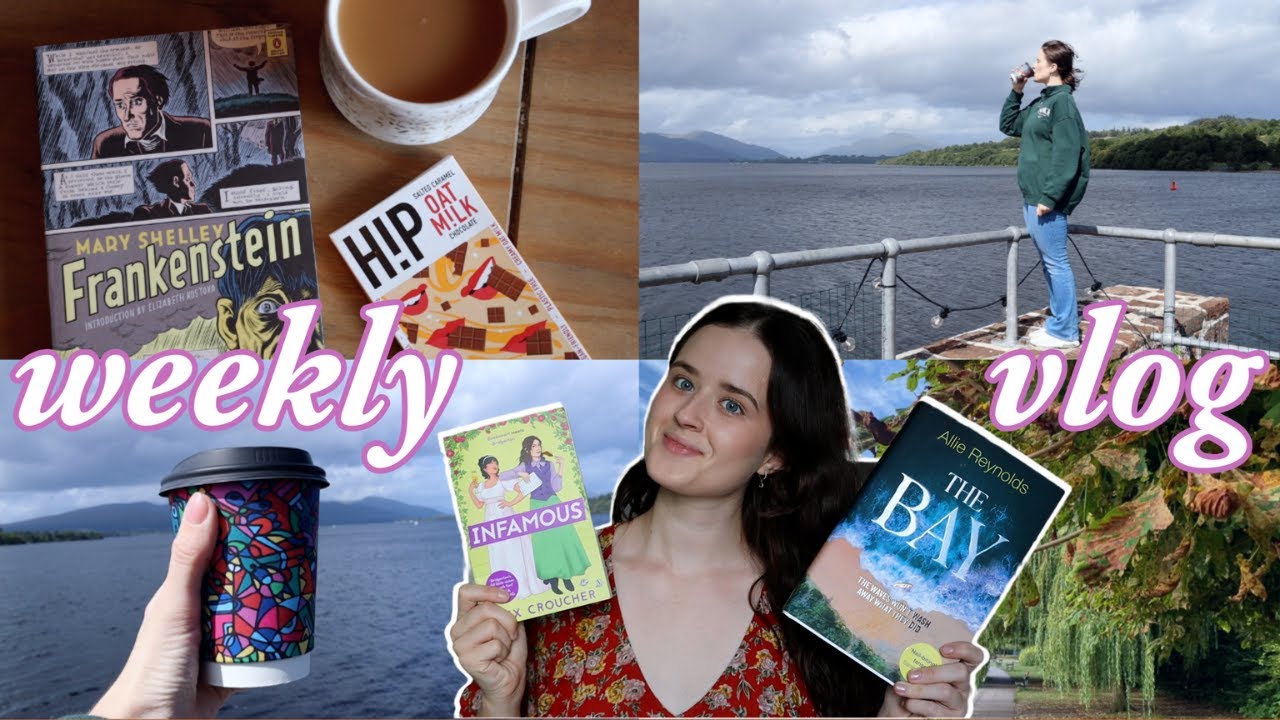 WEEKLY VLOG // a trip to scotland and a weekend of gothic reading