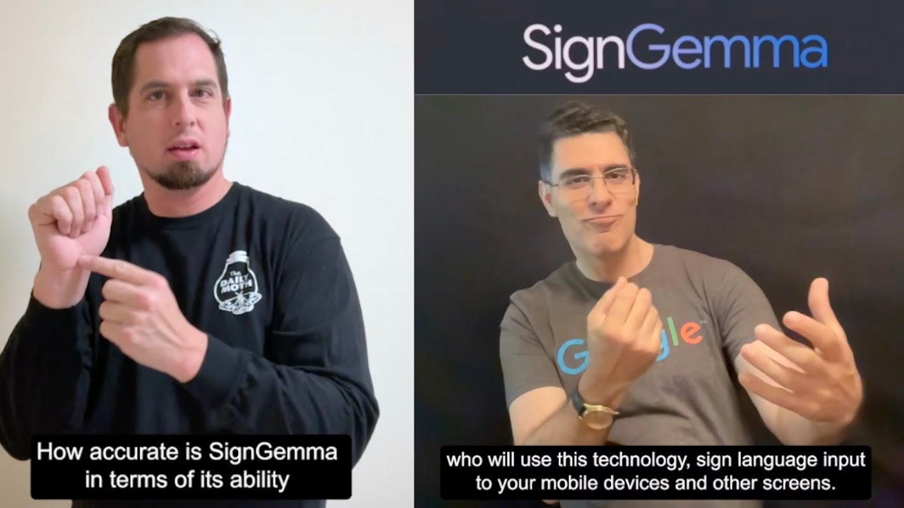 Deaf News: Interview with Google's Sam Sepah on SignGemma, an upcoming ASL-to-text AI model