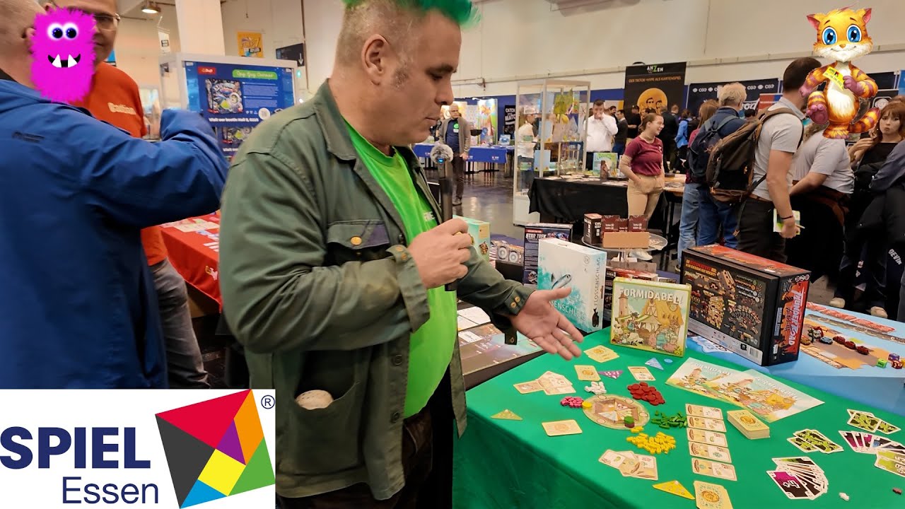 Обзор игры Formidable Farm с Фридеманом Фризе на выставке Spiel Essen 2025