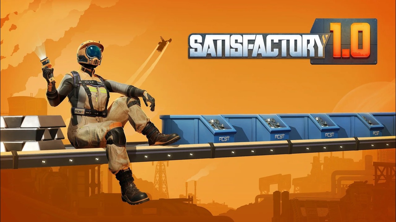 Káosz vagy Rend? 🤔 Satisfactory Magyar Gameplay (Live)