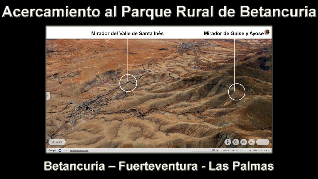 Acercamiento al Parque Rural de Betancuria
