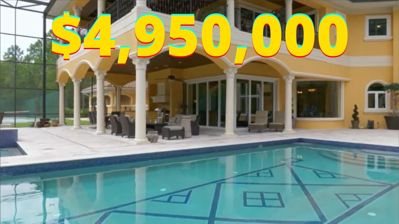 Beautiful Florida Estate with maximum privacy worth $4,950,000