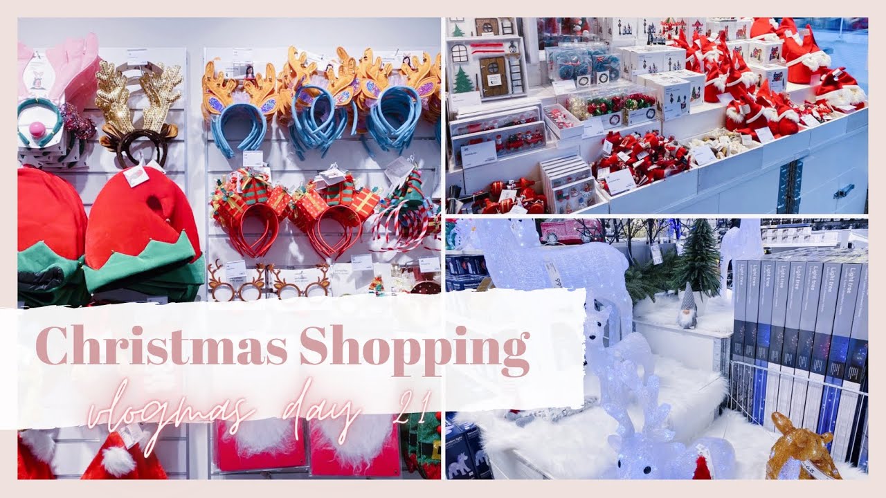 Christmas Decor Shopping | Christmas In Finland | VLOGMAS 2020 Day 21  | Meu & Mea