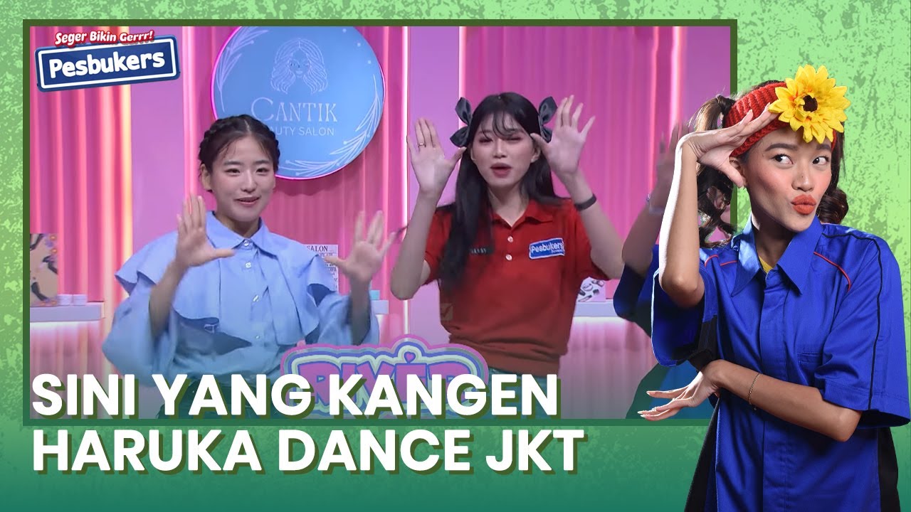 Haruka Sama Dessy Ngedance Ala Girlband (4/4) | Pesbukers Segerrr Eps 25