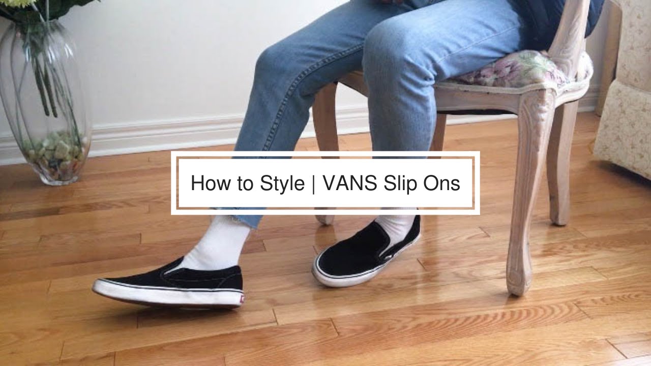 Как создать стиль | Туфли-слипоны VANS