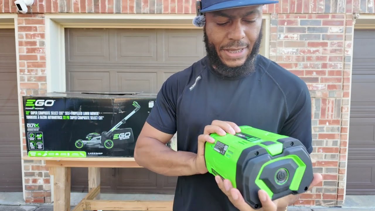 Ego Lawn Mower Unboxing