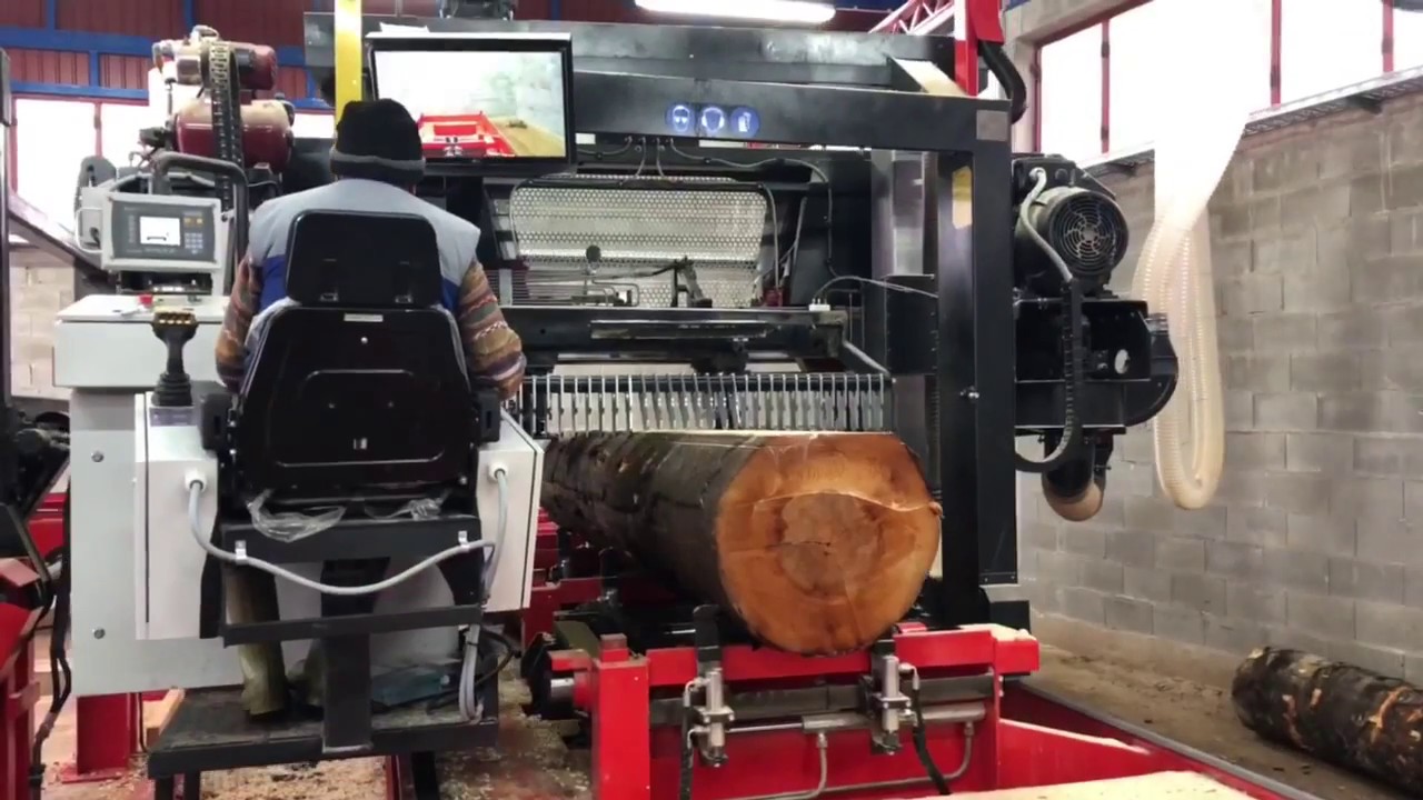 SAWMILL IN BIH ***** WRAVOR WRC 1225 AC BANDSAW PILANA