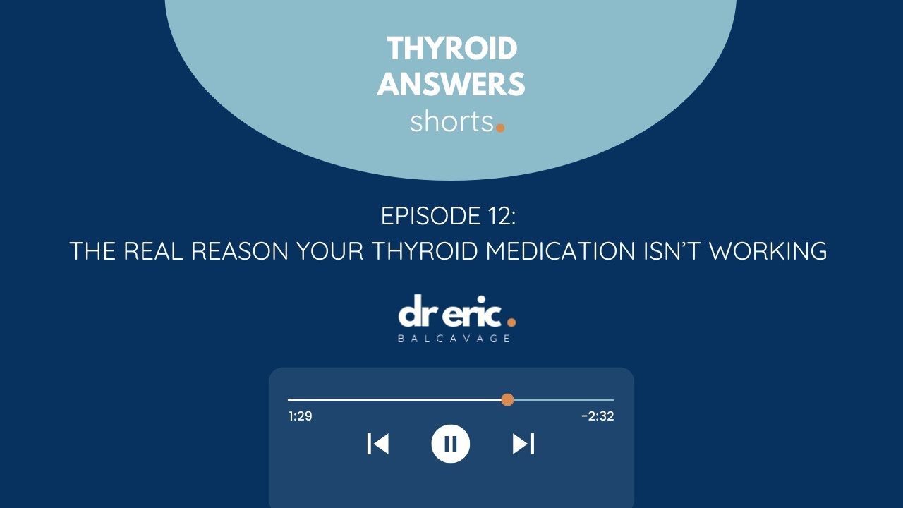 Episode 12 The Real Reason Your Thyroid Medication Isn't Working
