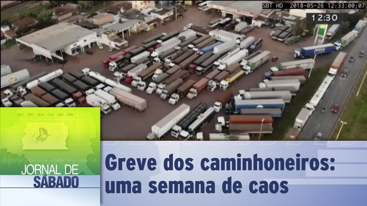 Greve dos caminhoneiros: uma semana de caos | Jornal de Sábado 28/05/2018