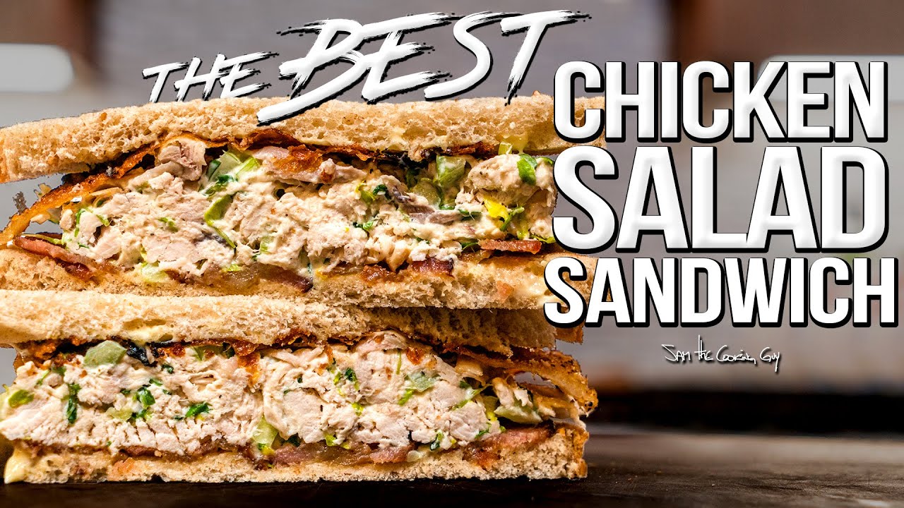 The Best Chicken Salad Sandwich I've EVER Made | SAM THE COOKING GUY 4K