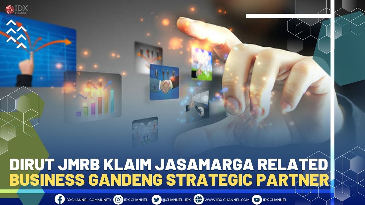 Dirut JMRB Klaim Jasamarga Related Business Gandeng Strategic Partner