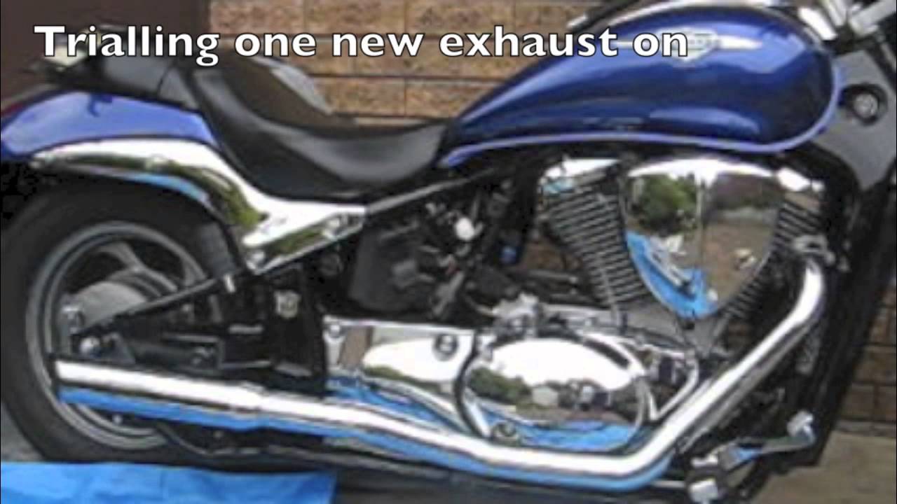 Suzuki Boulevard 2012 M50 exhaust upgrade incl O2 sensors