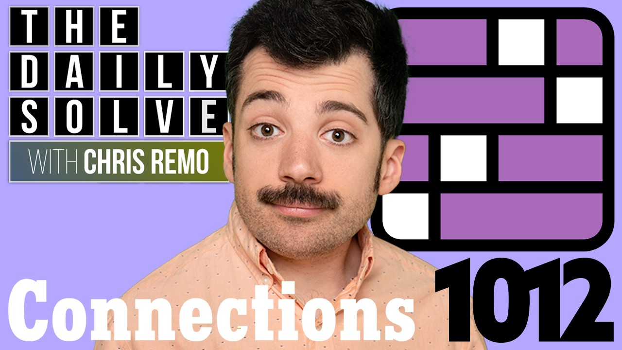 Connections 1012 - NYT Word Game - 19 March 2026 #connections