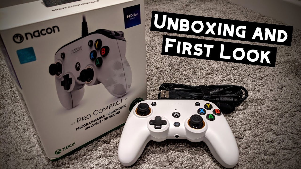 RIG / NACON Pro Compact Controller for Xbox | UNBOXING AND FIRST LOOK