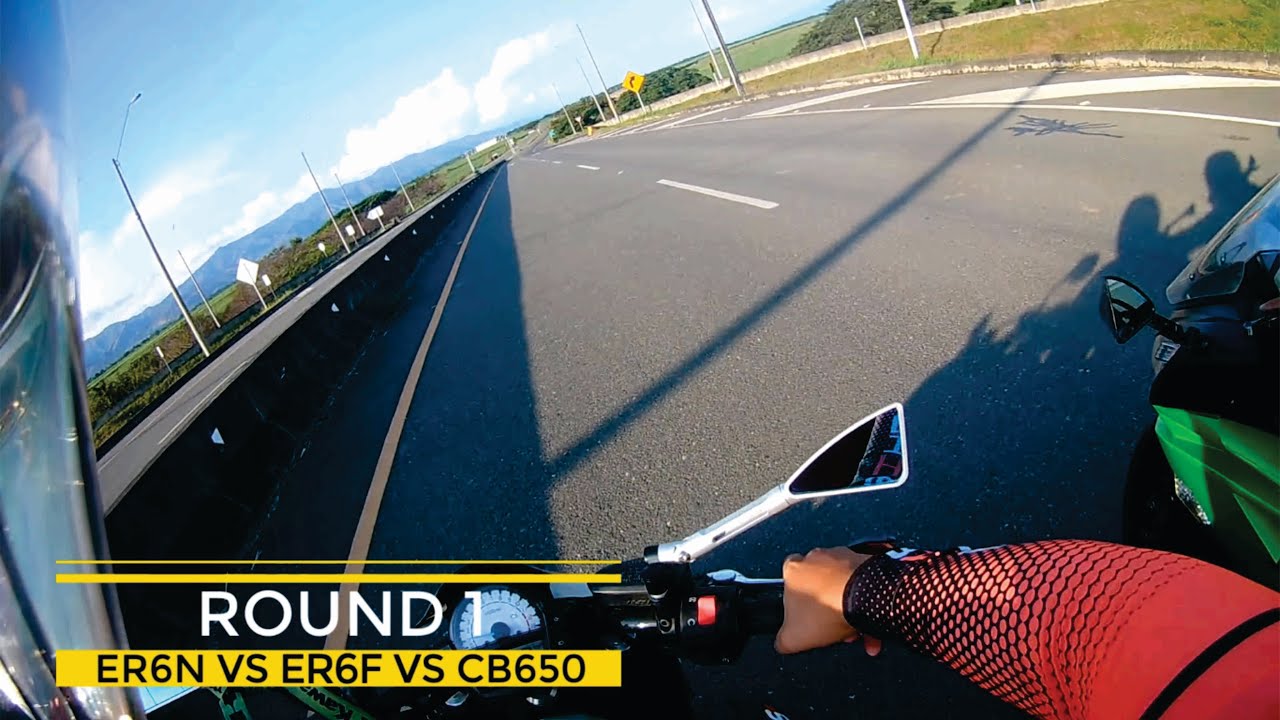 KAWASAKI ER6N VS ER6F & HONDA CB650R