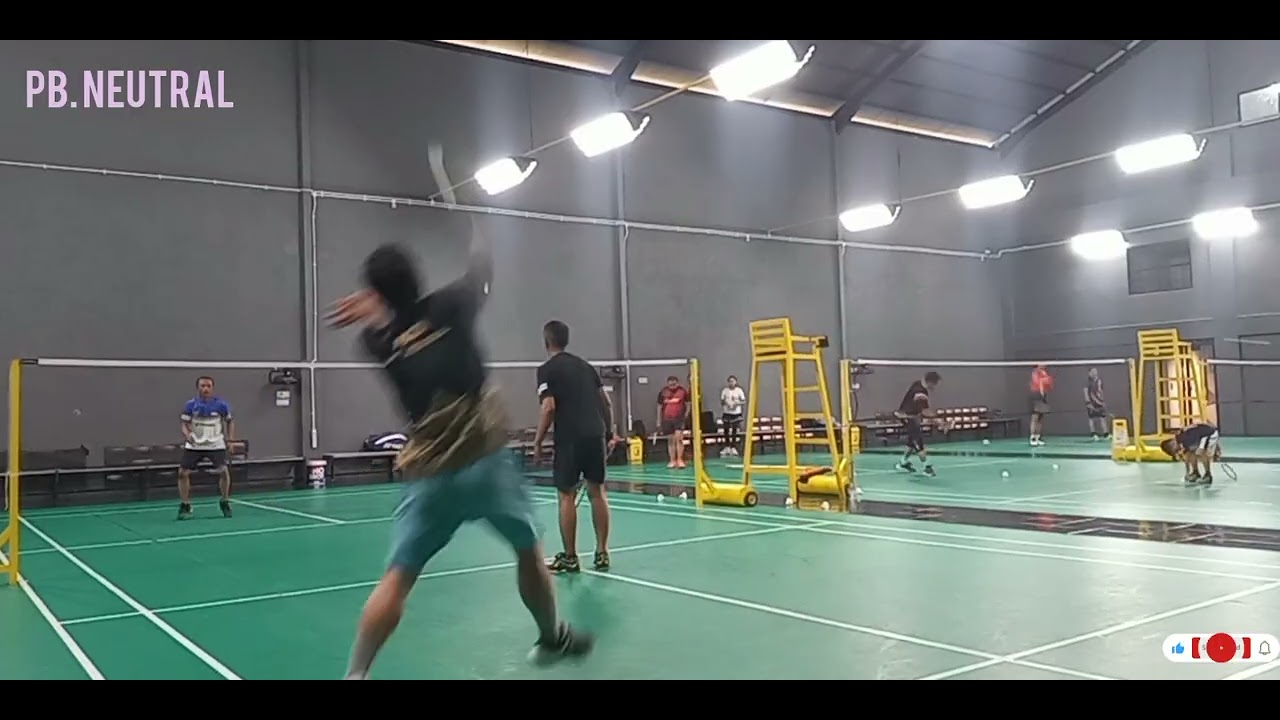 PB. NEUTRAL ✍ PERTEMUAN PERTAMA ✍ EDOT TERSALIP DI AKHIR 💪🏸🏸🏸💪