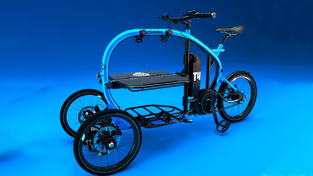 STREEK Cargo Trike: Revolutionary electric trike for urban hauling